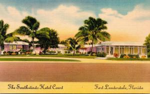 Florida Fort Lauderdale The Southwinds Hotel Court