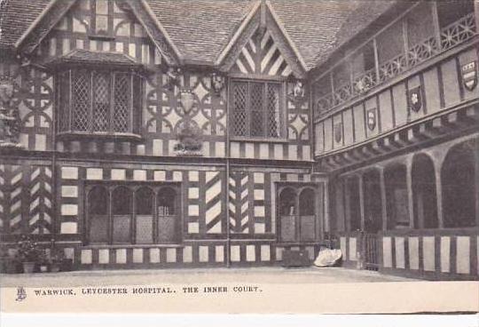 England Warwick Leycester Hospital The Inner Court Tuck