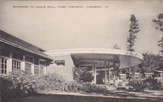 Entrance To Dance Hall Camp Tamiment Tamiment Pennsylvania Artvue