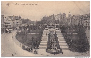 Square Du Mont Des Arts, BRUXELLES, Belgium, 1900-1910s