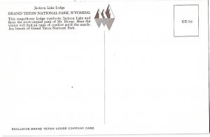 Jackson Lake Lodge Grand Teton National Park Wyoming