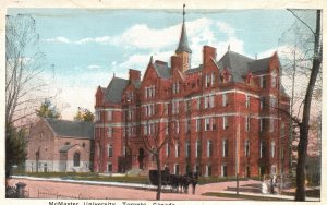 Vintage Postcard McMaster University Campus Building Landmark Toronto Canada