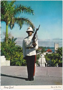 Police Guard, Nassau , Bahamas , 50-70s #2/2