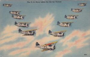 United States Navy Planes In Victory Formation