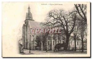 Old Postcard Nangis The Century Church