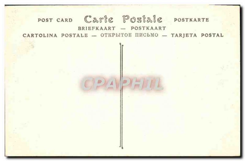 Old Postcard Brussels Manneken Pis a feast day