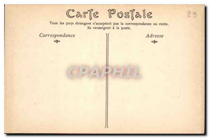 Postcard Old House Morlaix Queen Anne