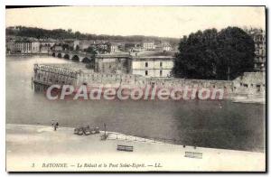 Postcard Old Bayonne Le Reduit And The Pont Saint Esprit