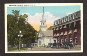 NH Methodist Church M E NEWPORT NEW HAMPSHIRE Postcard