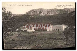 Old Postcard La Sainte Baume General view