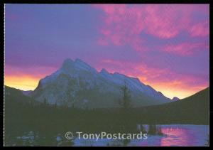 MT. Rundle at Sunrise