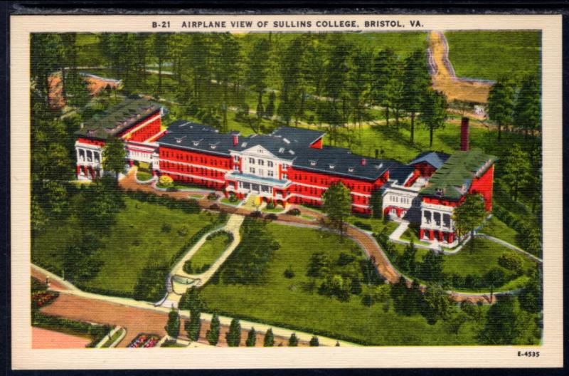 Bird's Eye View of Sullins College,Bristol,VA