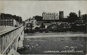 CPA JURANCON Chateau et Pont (1142392)