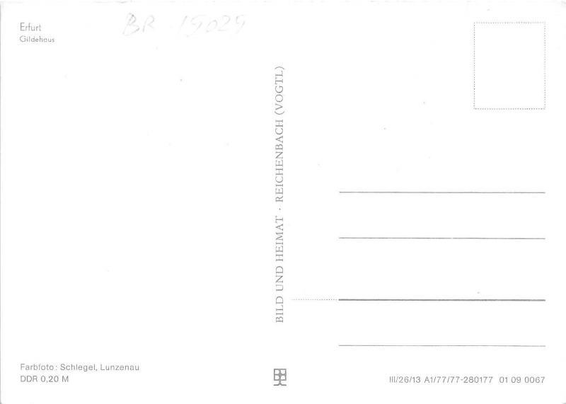 BR15025 Erfurt Gildehaus  germany