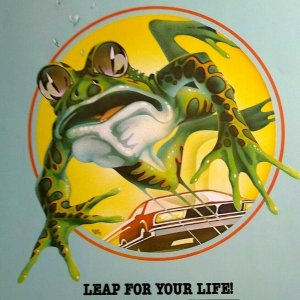 Frogger Arcade Flyer Original 1981 Video Retro Classic Game Artwork Gremlin