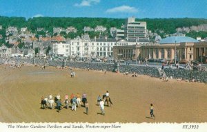 Somerset Postcard - Winter Gardens Pavilion and Sands - Weston-super-Mare TZ3433