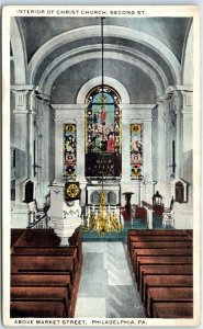 M-63269 Interior Of Christ Church Philadelphia Pennsylvania