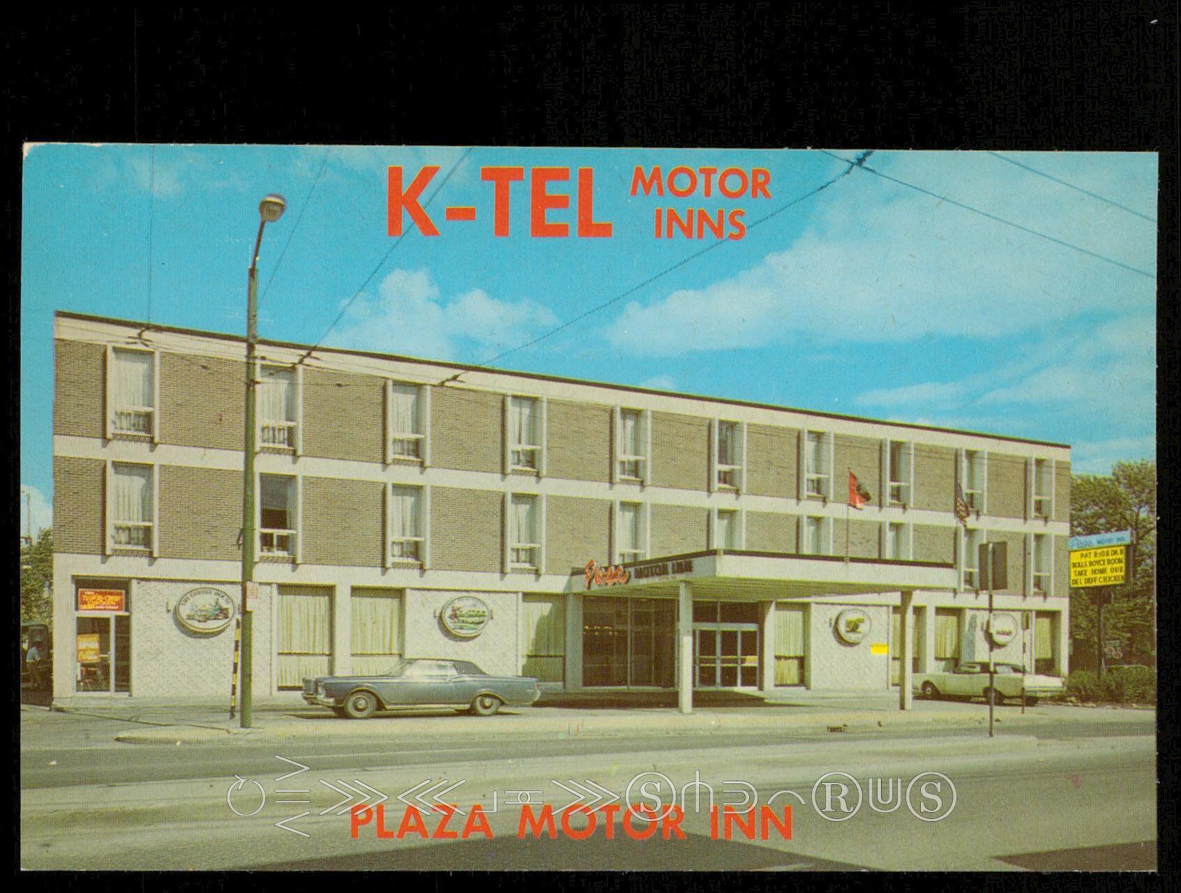 KTel Motor Inns Plaza Motor Inn Canada Manitoba Winnipeg