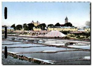 Postcard Modern Noirmoutier Island Marshes