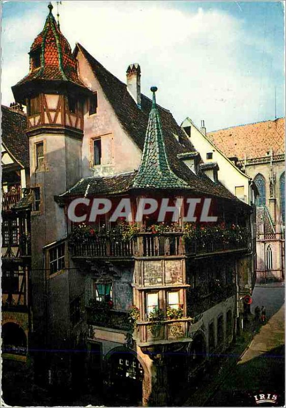 Modern Postcard Colmar Alsace Picturesque