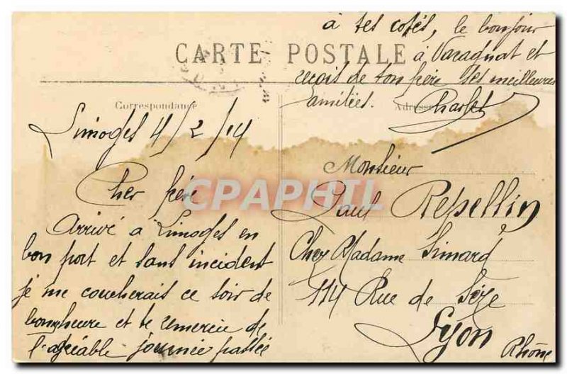 Old Postcard Limoges New Prefecture