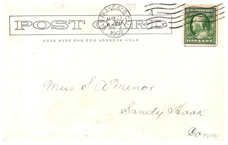 San Francisco Earthquake  Retail District Burning