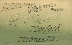 Christmas Greetings From Norfolk in Norfolk, Nebraska