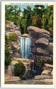 Postcard - Loring Cascade, Glenwood Park - Minneapolis, Minnesota