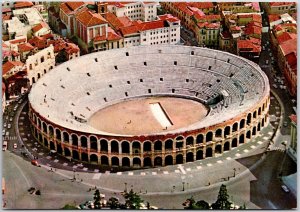 The Arena Verona Italy Roman Amphitheatre Opera Performances Postcard