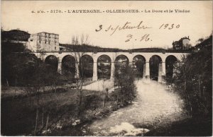 CPA OLLIERGUES La Dore et le Viaduc (1254757)