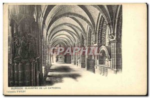 Old Postcard Burgos Cloister of the Cathedral