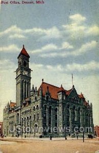 Post Office in Detroit, Michigan