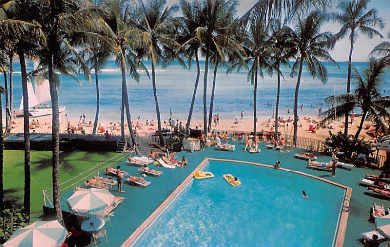 Waikiki Beach Outrigger Hotels, Honolulu, Hawaii 