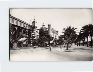 Postcard Paseo Sagrera Palma Spain