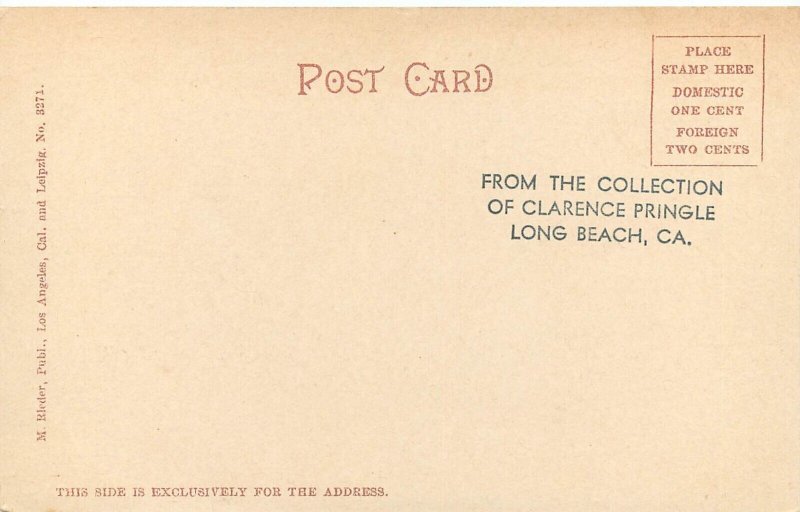 UDB Postcard; Sun Pavilion, Long Beach CA Unposted M. Rieder