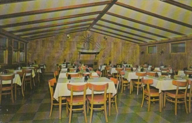 Michigan St Ignace Danny's Twilight Dining Room Interior