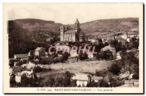 Old Postcard Saint Nectaire High General view