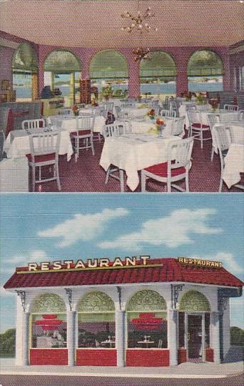 Florida St Augustine Chimes Restaurant Interior Multi View Curteich