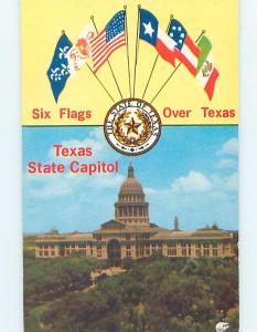 Unused Pre-1980 SIX FLAGS OVER TEXAS Austin Texas TX hn3944@