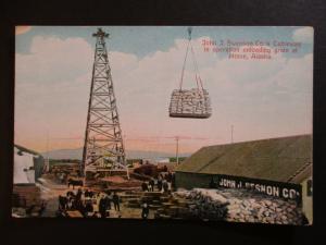 1907 - 1915 John J Swenson Co's Cableway Nome Alaska RPPC Postcard