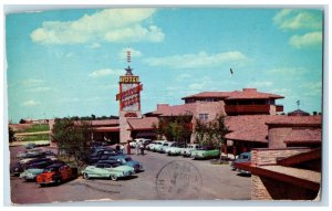 1954 Western Hills Hotel Camp Bowie Boulevard Western Fort Worth Texas Postcard