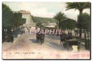 Postcard Old Nice Quai du Midi