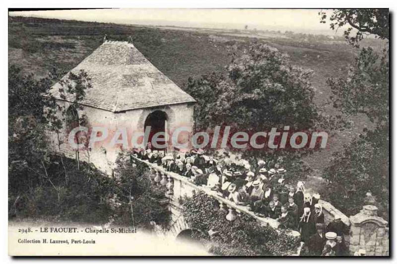 Postcard Old Chapel St Michel Le Faouet