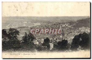 Postcard Old Honfleur Panorama