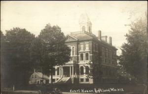 Rockland ME Court House c1910 Real Photo Postcard