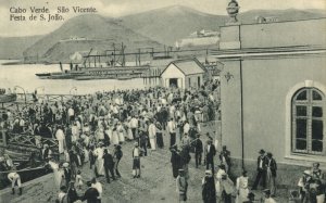 cape verde, SÃO VICENTE, Festa de San João (1910s) Postcard