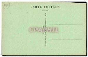 Old Postcard Paris Panorama Taken Toward the Tour Saint Jacques Theater Sarah...