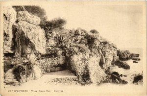 CPA Antibes- Villa Eilen Roc, Grottes FRANCE (1004162)