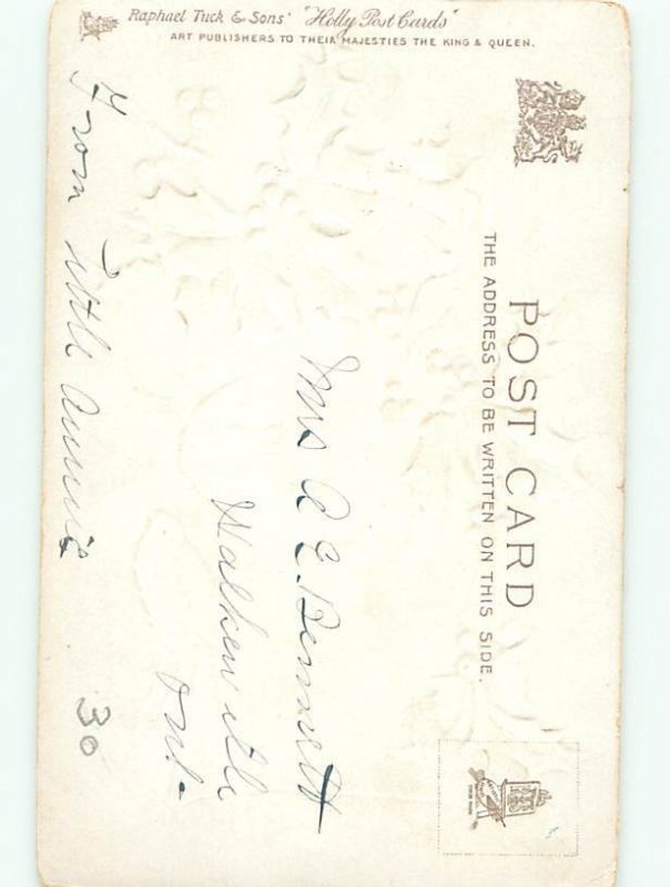 Divided-Back BIRDS SCENE Pretty Postcard AA8806