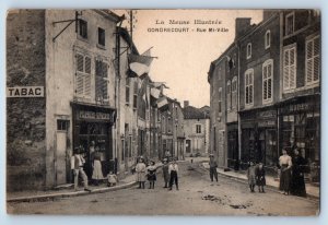 Gondrecourt France Postcard The Meuse Illustrated Rue Mi Ville c1910